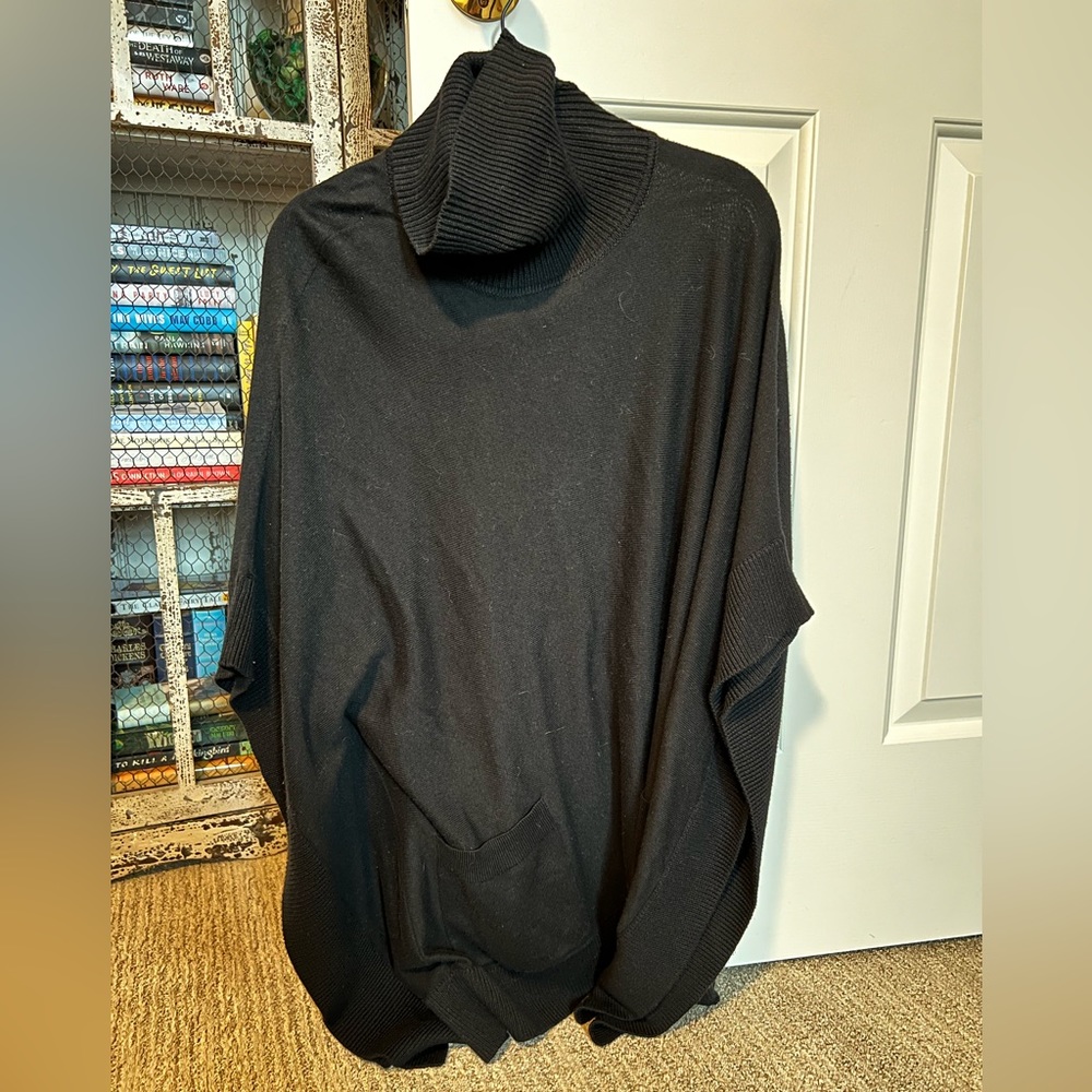 Michael Kors Turtleneck Poncho